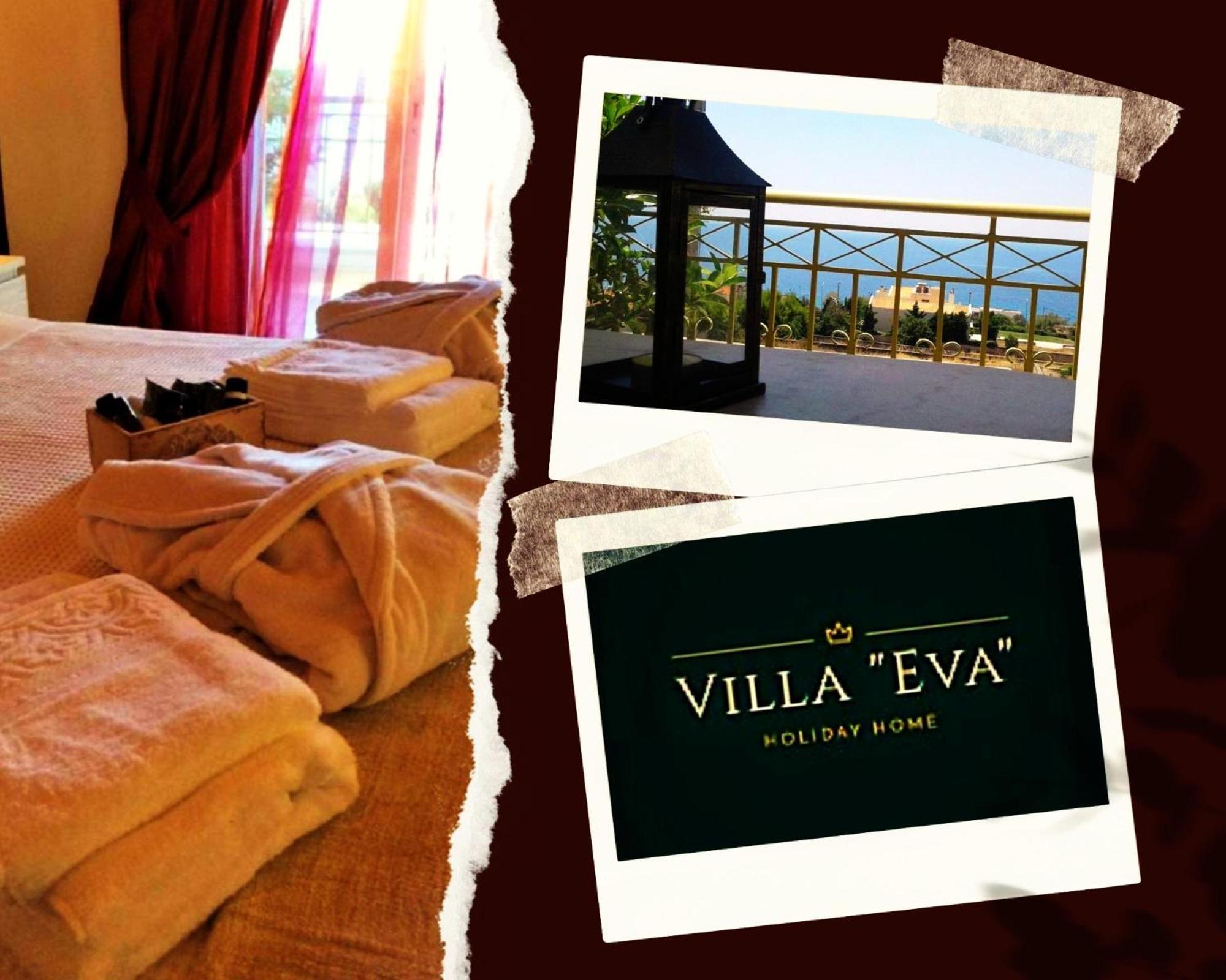 Agia Marina  Villa "Eva" - Entire Beachfront Holiday Home - 4S מראה חיצוני תמונה